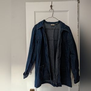 Vintage denim chore coat from Classic Elements, size medium